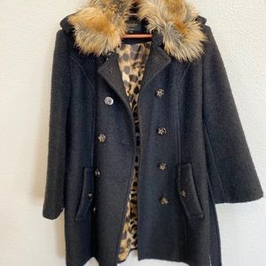 Laundry by Shelli Segal Black Coat 8